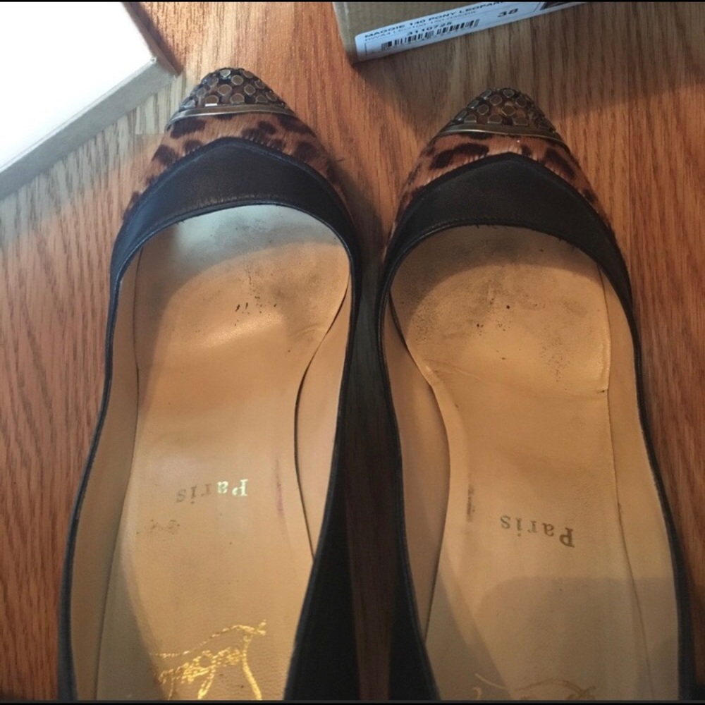 Christian Louboutin Maggie pony leopard chad/k - Picture 4 of 8